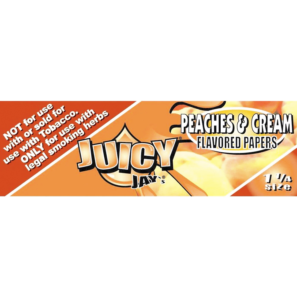 juicy jays peach and cream