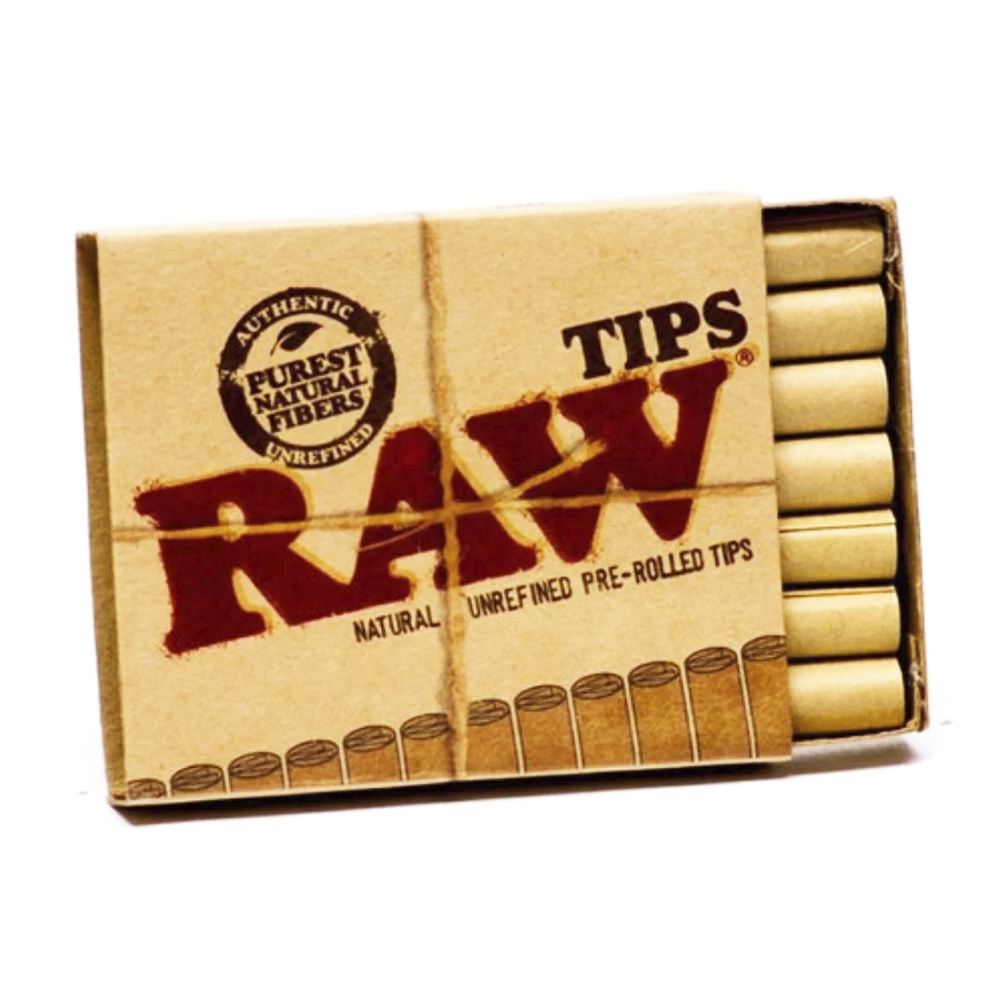 raw unrefined pre rolled tips