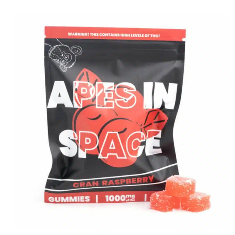 Apes In Space - Cran Raspberry Gummies