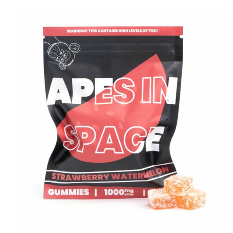 Apes In Space - Strawberry Watermelon Gummies
