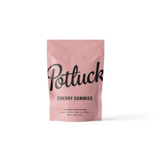 Potluck - Cherry THC Gummies - 200 MG