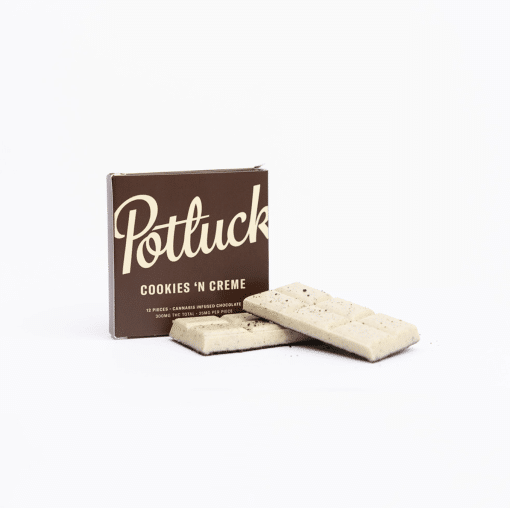 Potluck - Cookies 'N Creme THC Chocolate - 300 MG